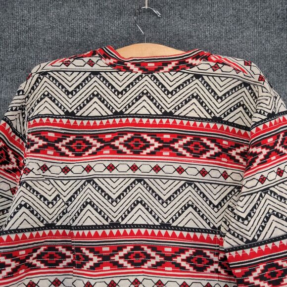 Phool Womens Full Zip Aztec Print Jacket 18 Long Sleeve Multi 100% Rayon - Picture 6 of 12